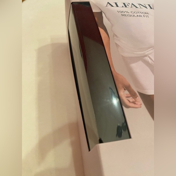 Alfani Men’s 4 Pack Black V-Neck Regular Fit T-Shirt Size XXL NWT - Picture 2 of 5